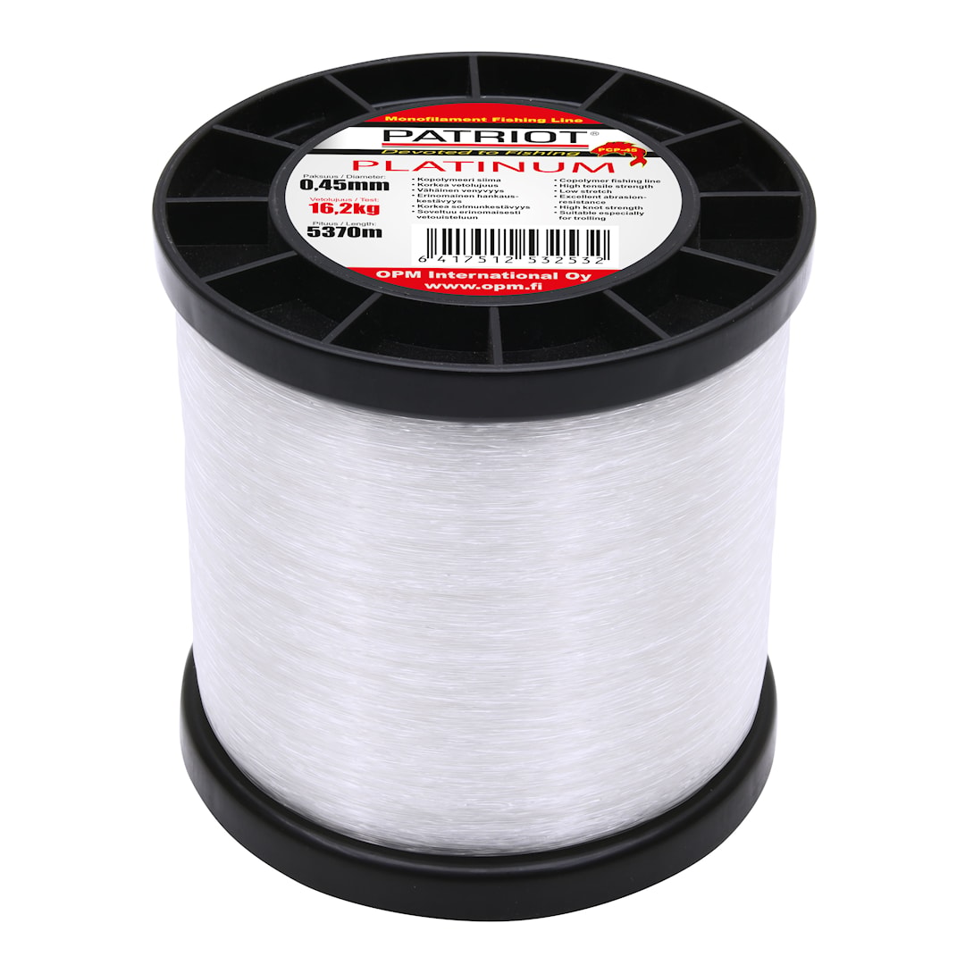 Patriot Platinum Monofiilisiima ,45Mm ,20Kg 5370M