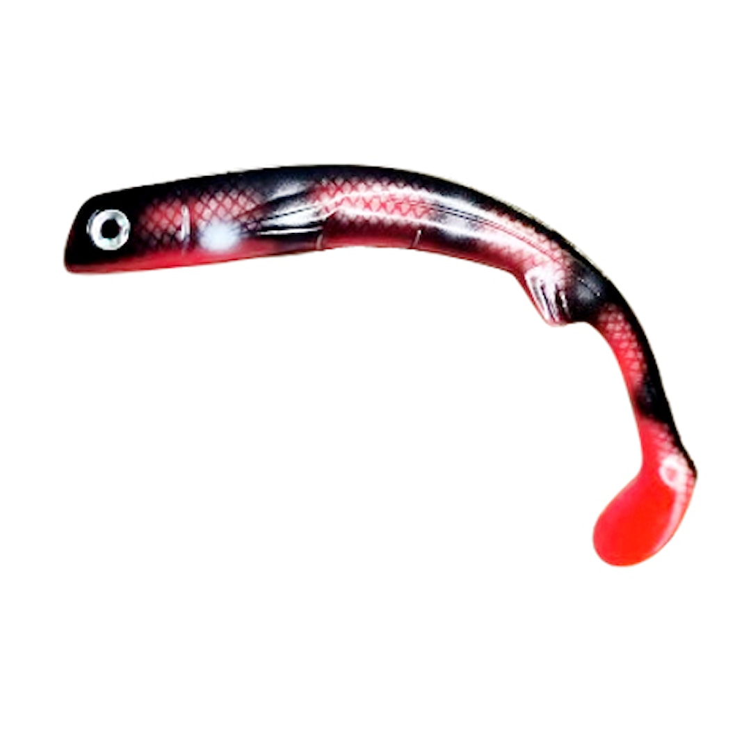 Polarbite Delta Shad Cm Redflash