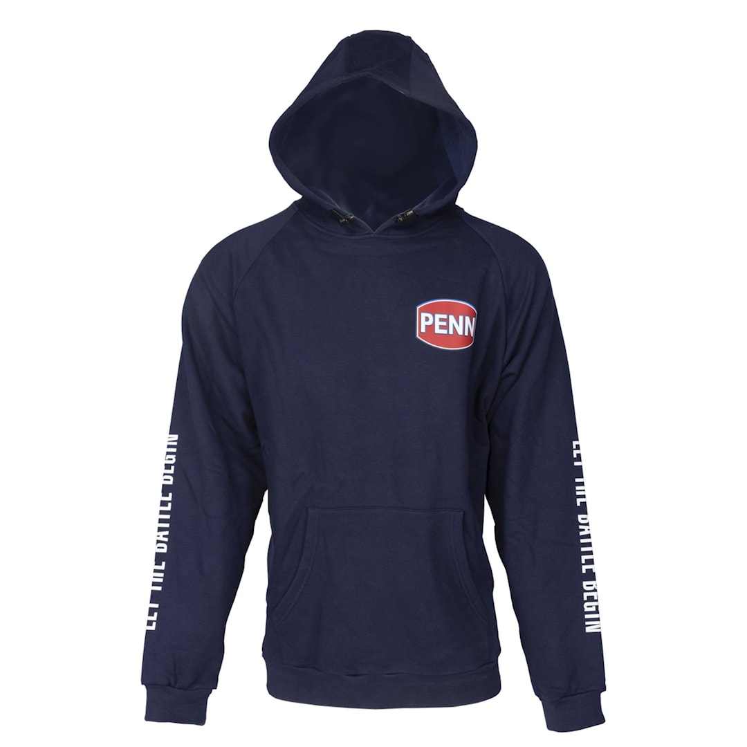 Penn Pro Hoodie Marine Blue huvtröja XL