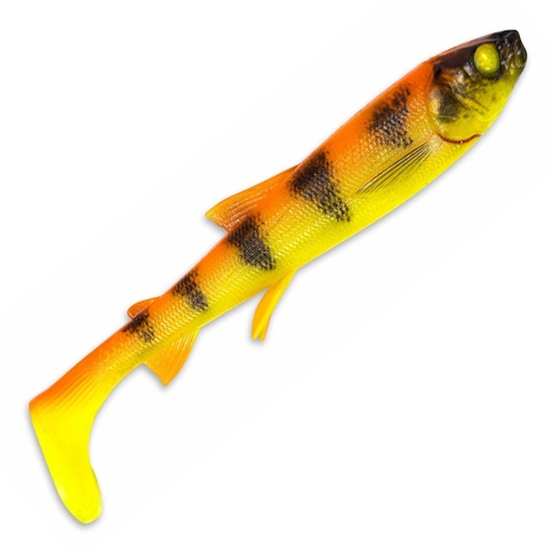Läs mer om Savage Gear 3D Whitefish Shad 20 cm fiskjigg Golden Ambulance