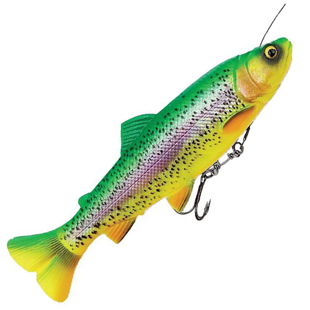 Läs mer om Savage Gear 4D Line Thru Pulse Tail Trout 16 cm Firetrout