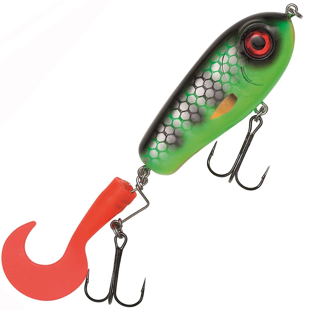 Kinetic Humpy Dumpy jerkbait Green Grass UV