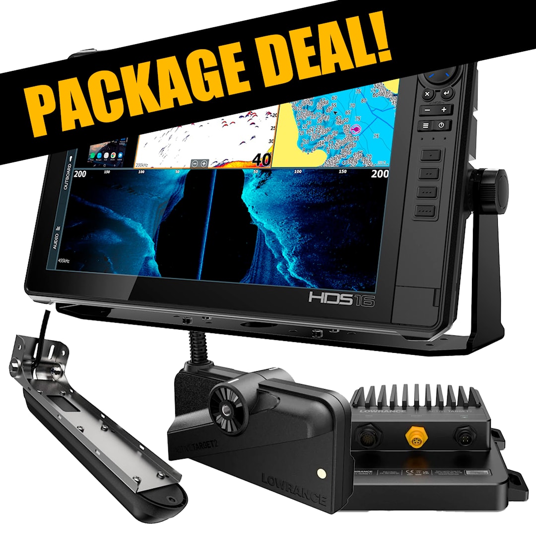 Lowrance HDS Live 16 + Active Imaging 3-in-1 + Active Target 2 livepaket