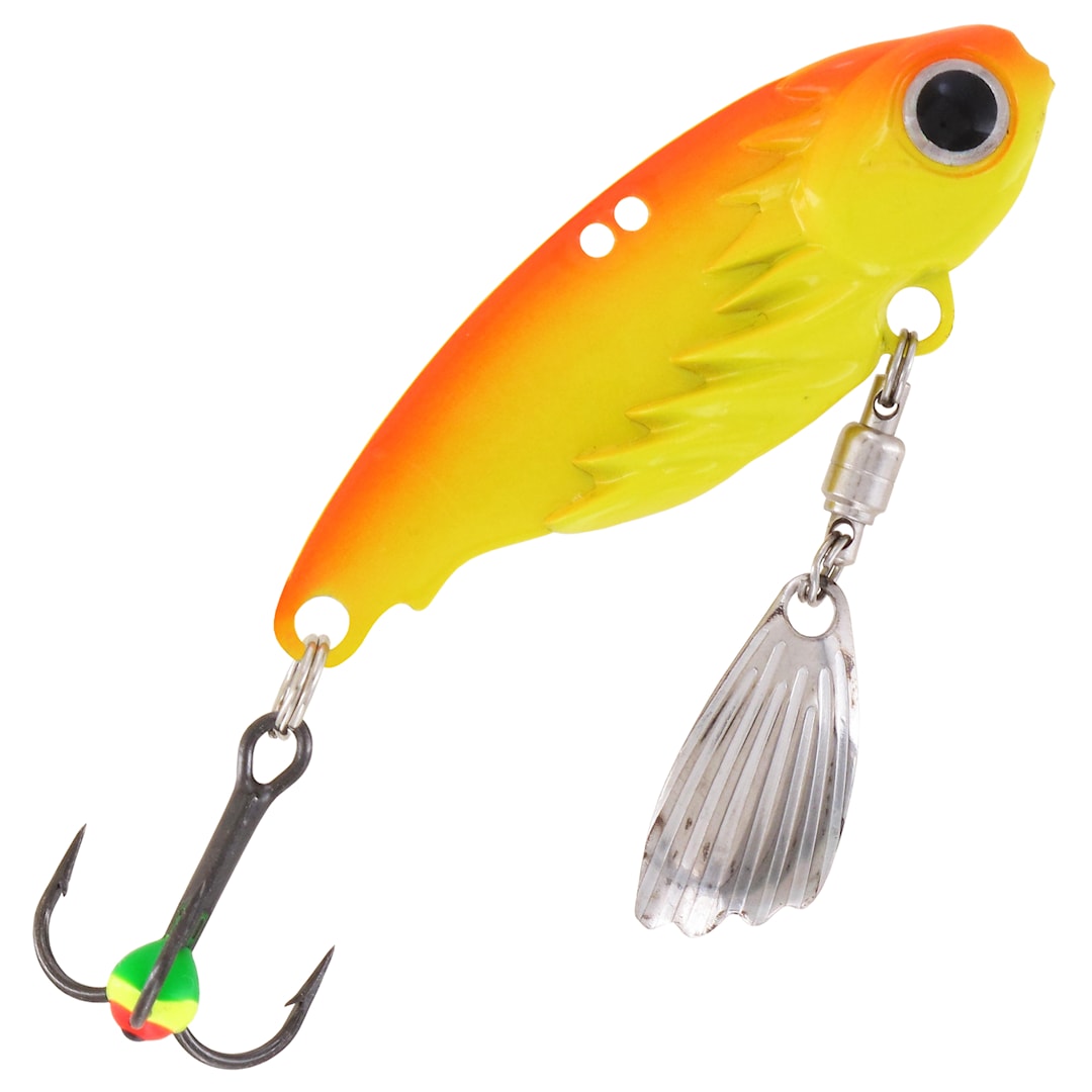 Kuusamo Vilkas 13 g blade bait Hehkubanaani UV