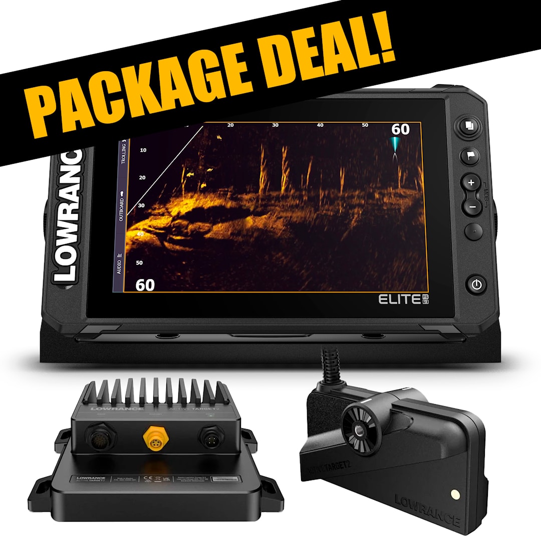 Lowrance Elite FS 9 + Active Imaging 3-in-1 + Active Target 2 livepaket