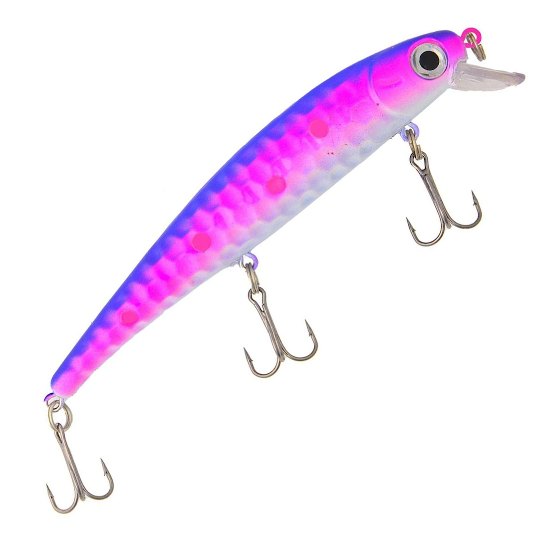 Fladen Dalton 12 cm wobbler Blue Pink Purple