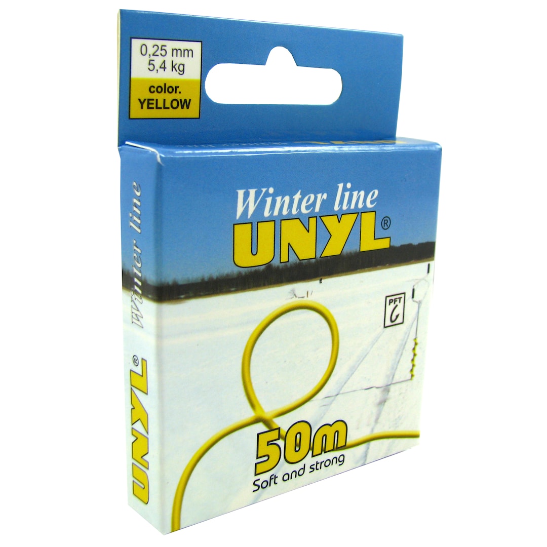 Unyl Winter 50 m gul nylonlina