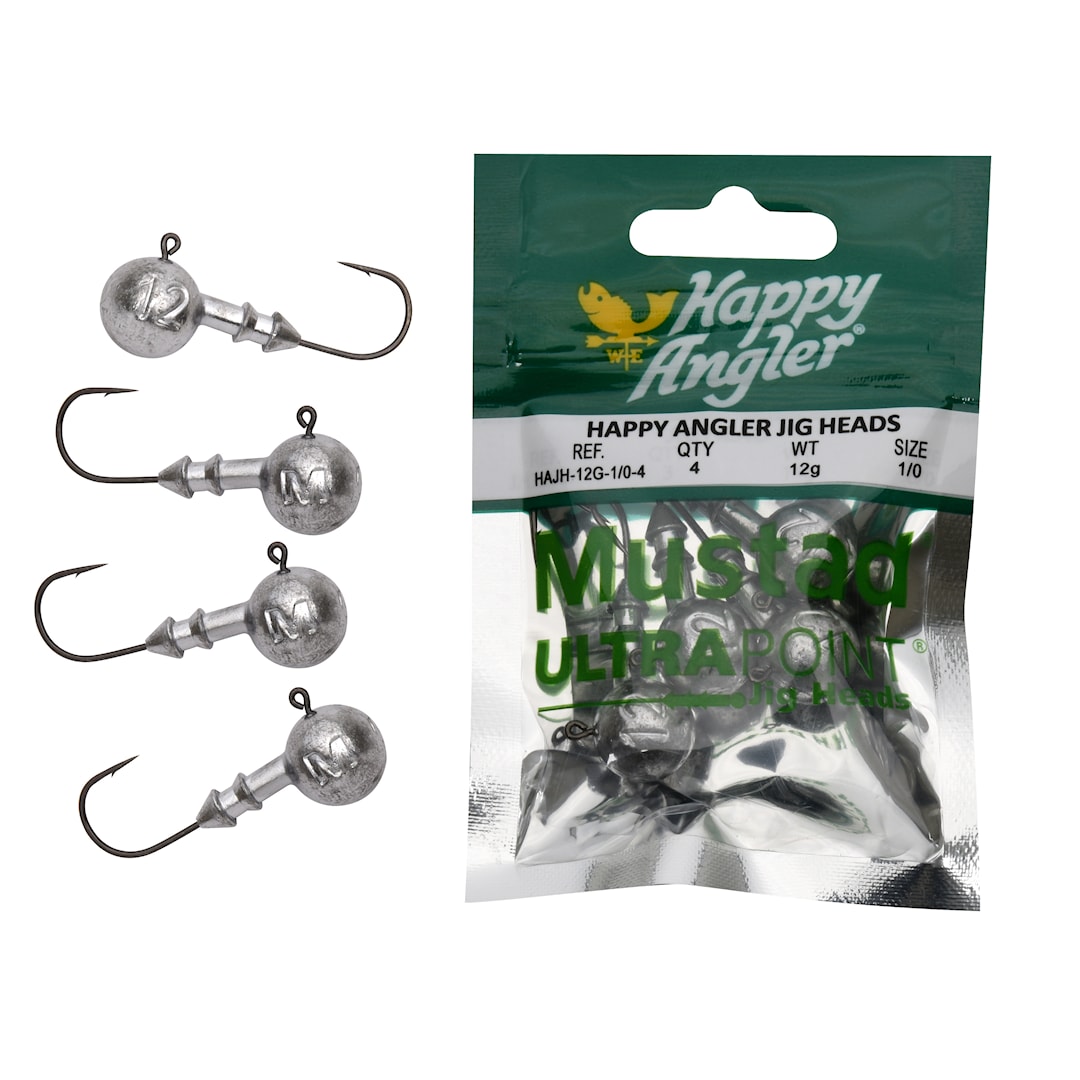 Happy Angler Mustad UltraPoint jiggskalleset Gös 88 st/pkt