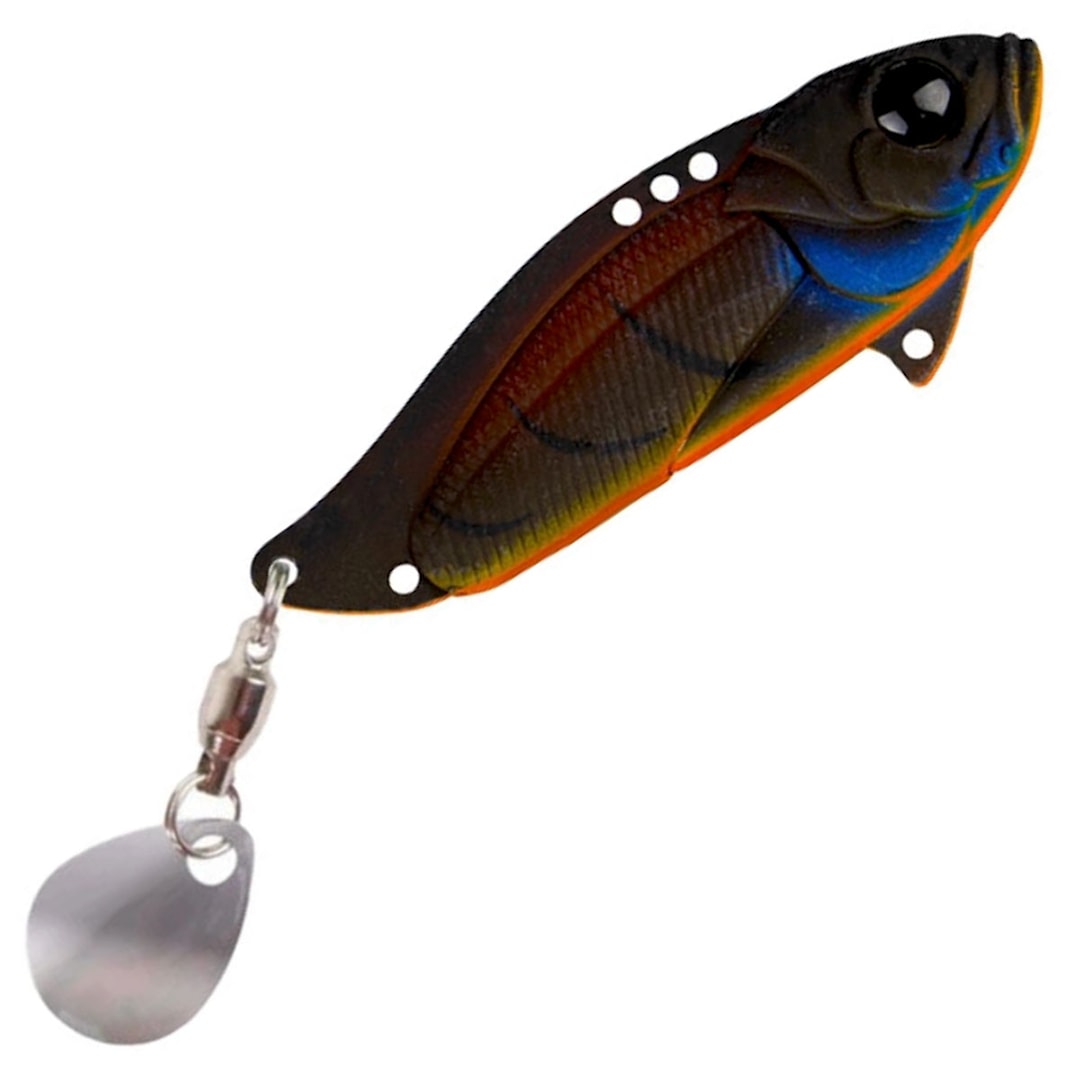 Strike Pro Astro Vibe Colorado Blade 45 cm blade bait Roasted Craw