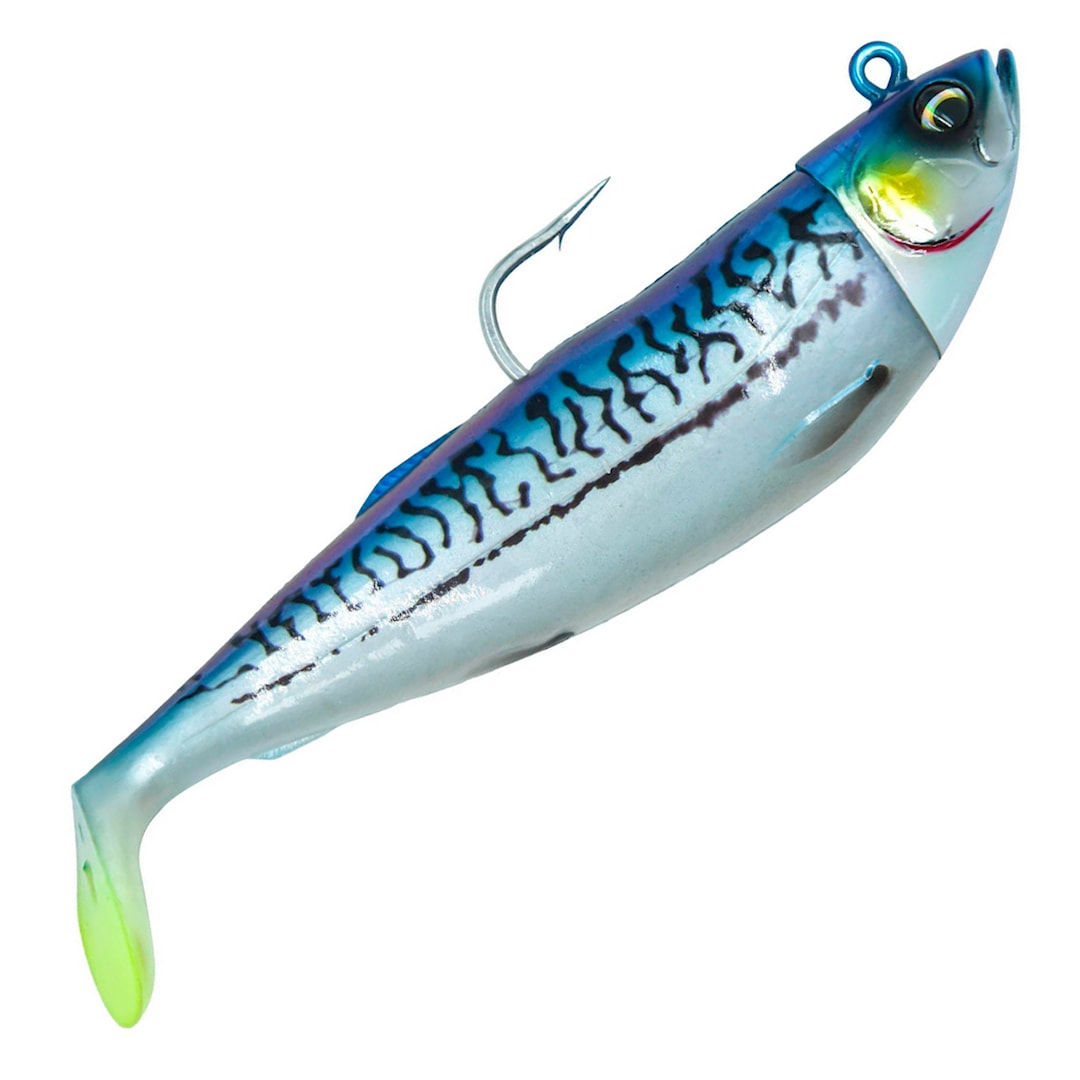 Läs mer om Savage Gear Cutbait Herring 20 cm 270 g jigg Blue Mackerel