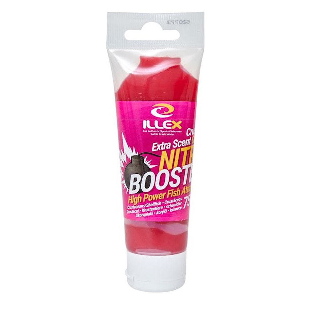 Läs mer om Illex Nitro Booster Cream doftkräm skaldjur / röd