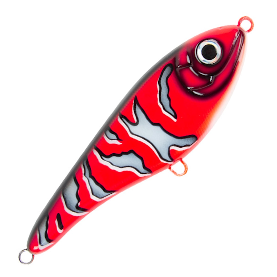 Strike Pro Buster Jerk Shallow Runner 15 cm jerk Red Rock