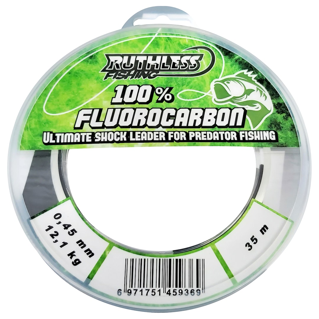 Ruthless Fishing Ruthless Fluorocarbon Leader siima