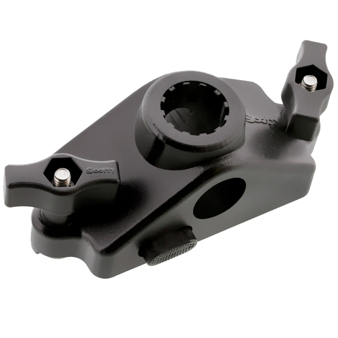 Scotty 5-343 Locking Gunnel Track Mount yleisalusta kiskoon