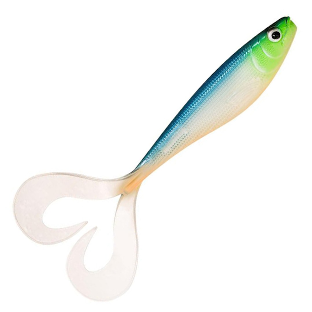 Läs mer om Rapala Soft Olio 18 cm fiskjigg Blue Ghost