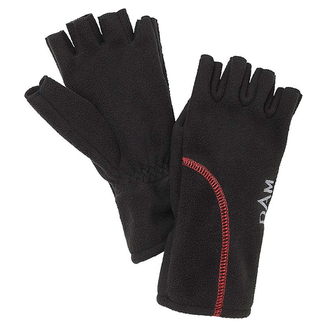 Läs mer om DAM Windproof Half Finger fingerlösa handskar L
