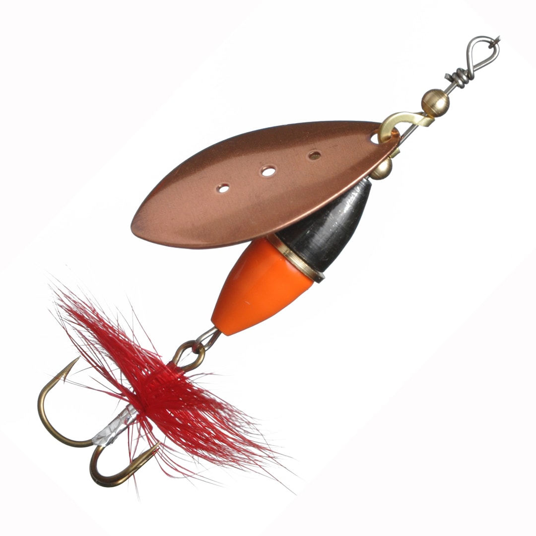 Myran Wipp Orange-Svart 5 g spinnare Copper