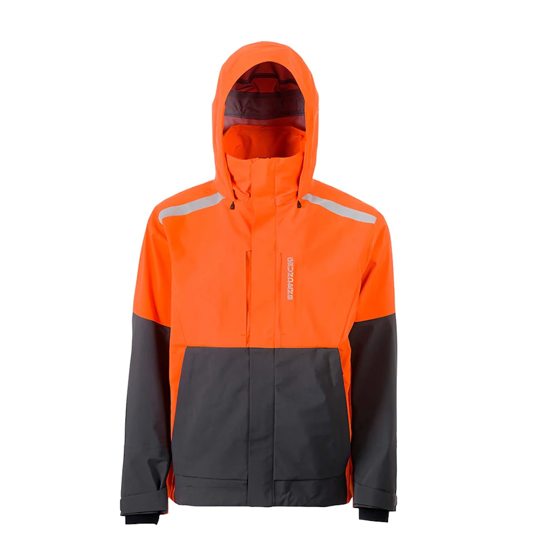 Grundens Gambler Gore-Tex Red Orange jacka M