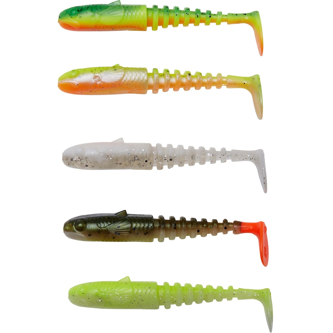 Läs mer om Savage Gear Gobster Shad 7,5 cm Dark Water Mix 5 st/pkt