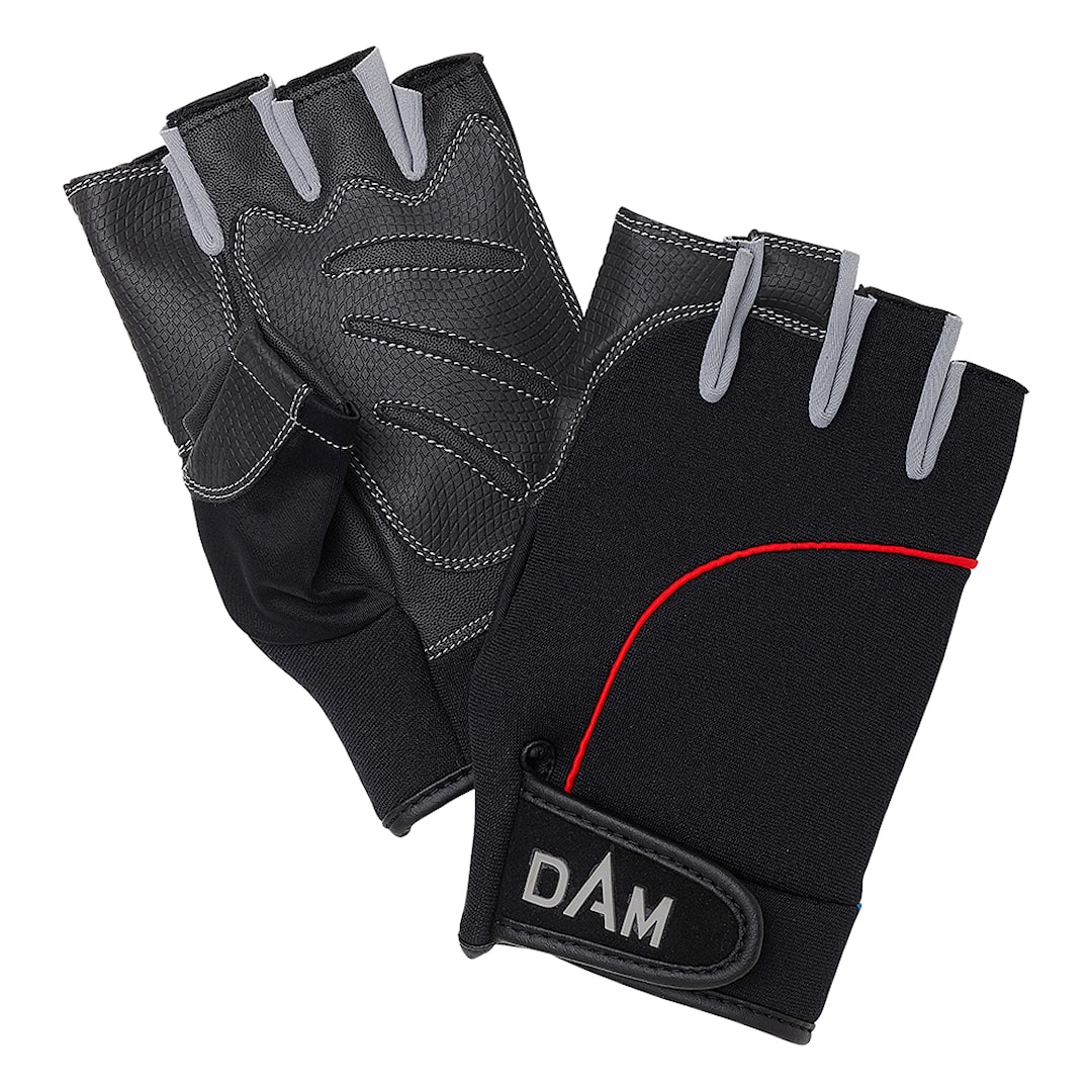 DAM Neo Tec Half Finger fiskehandskar