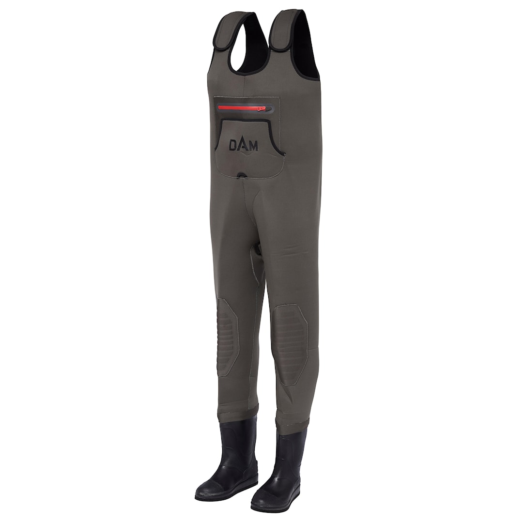 Läs mer om DAM Break-Point Neoprene Felt vadarbyxor med stövlar XXL 46-47