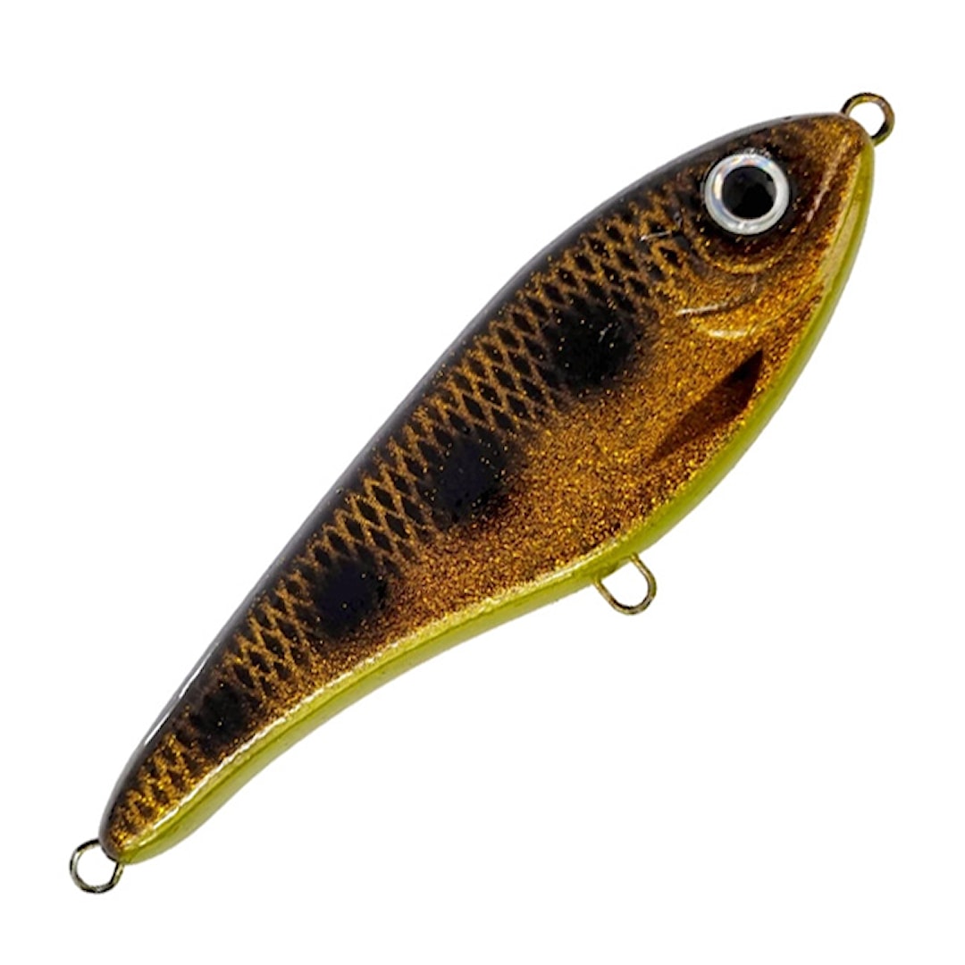 Strike Pro Buster Jerk Shallow Runner 15 cm jerkbait Spotted Bullhead C713F