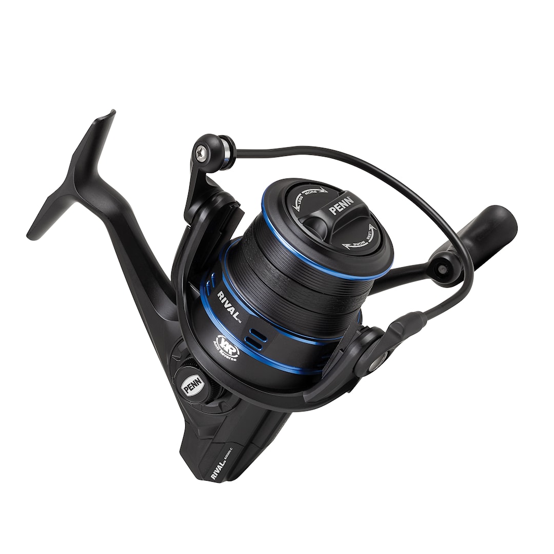 Penn Rival Long Cast Blue haspelrulle 6000