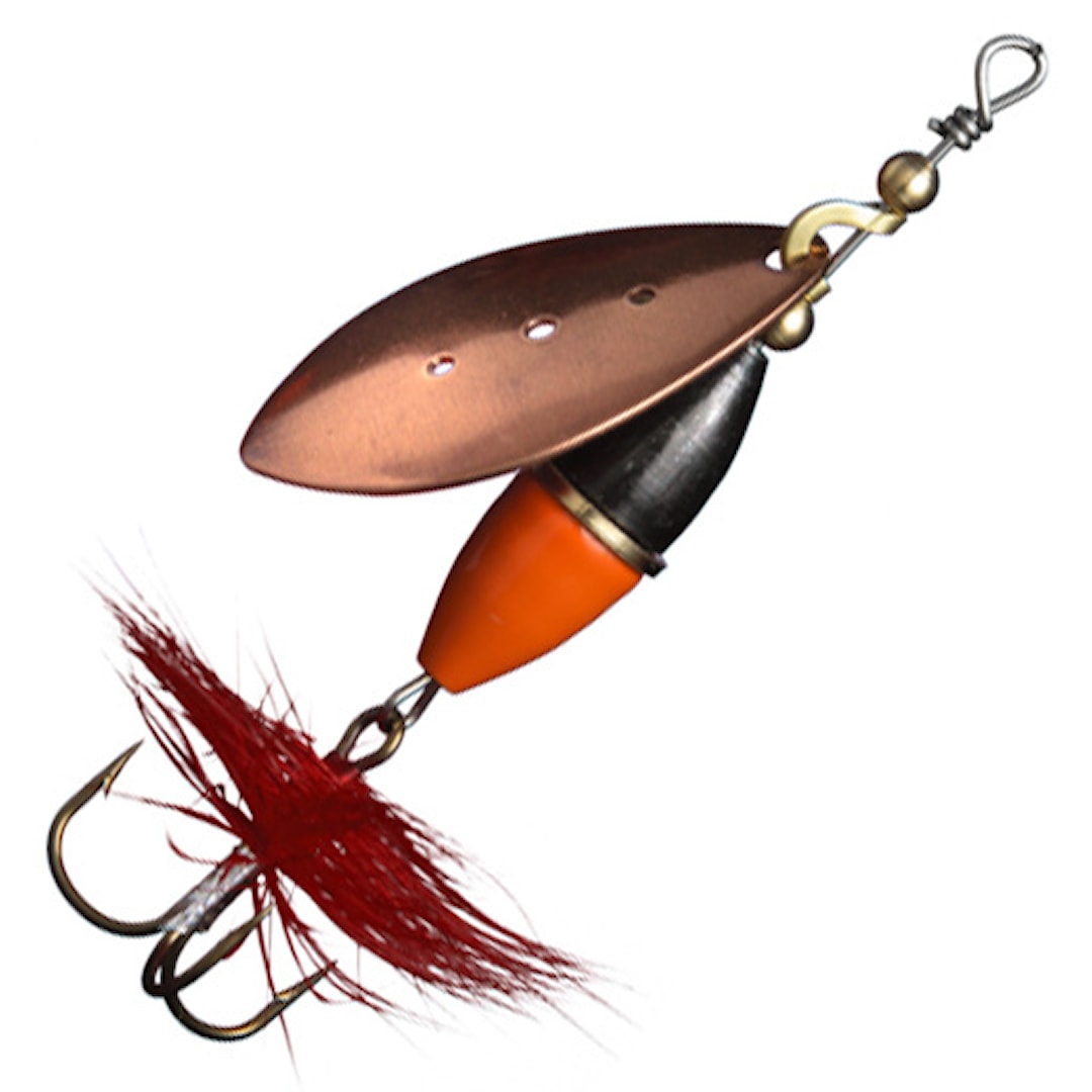 Myran Wipp Orange-Svart 10 g spinnare Copper