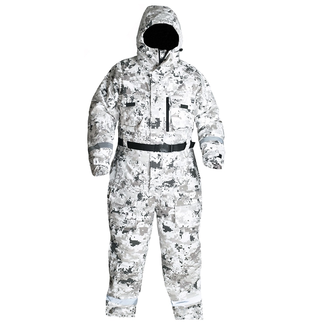 Läs mer om Isfog Faraway Winter Camo värmeoverall M