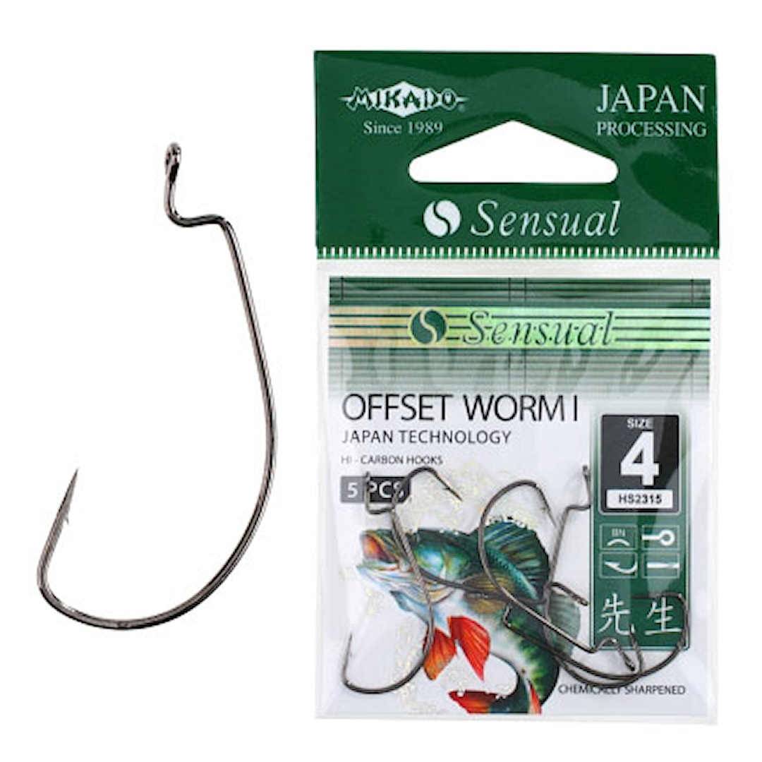 Mikado Sensual Offset Worm enkelkrok 5 st/pkt