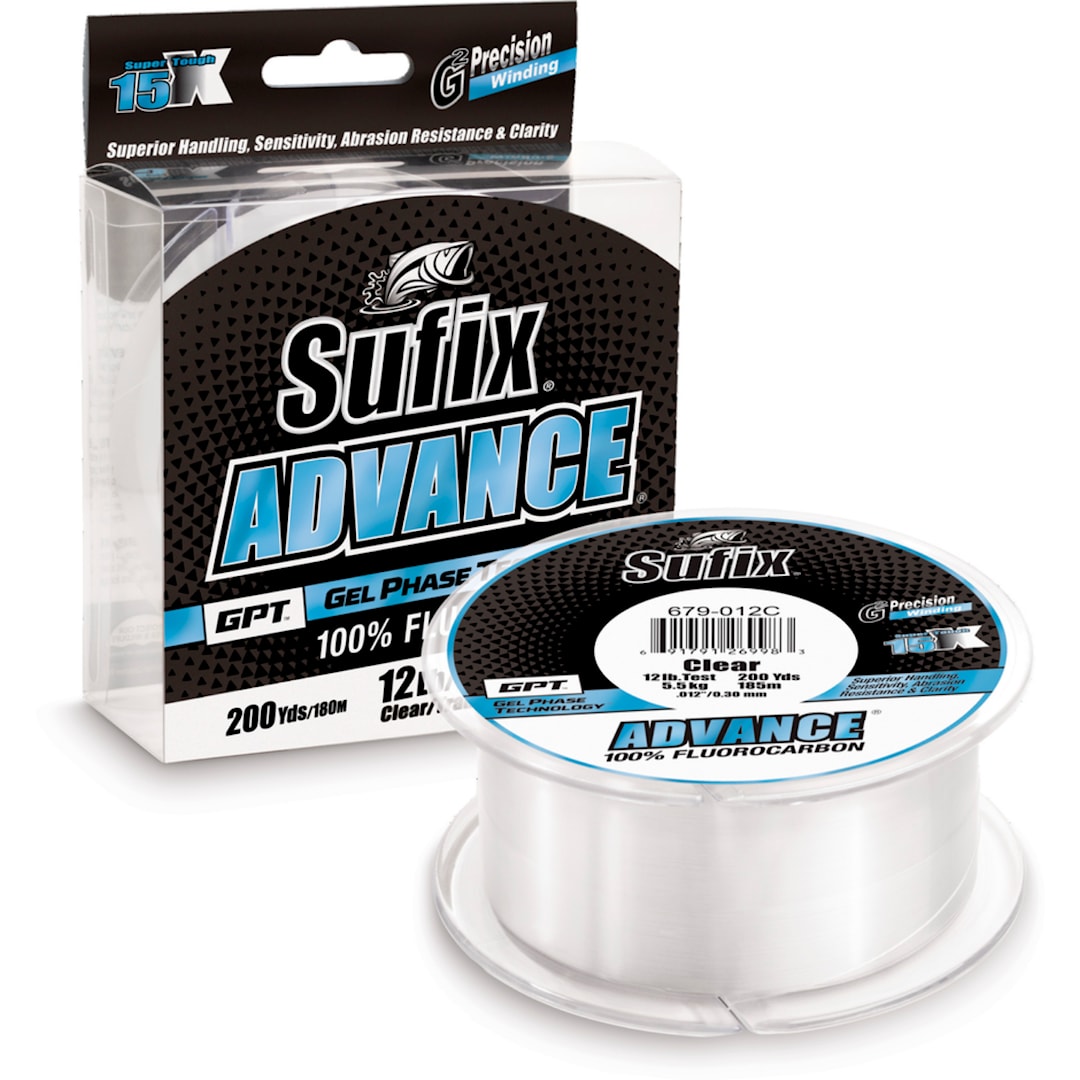 Läs mer om Sufix Advance Fluorocarbon 50 m 0,41 mm