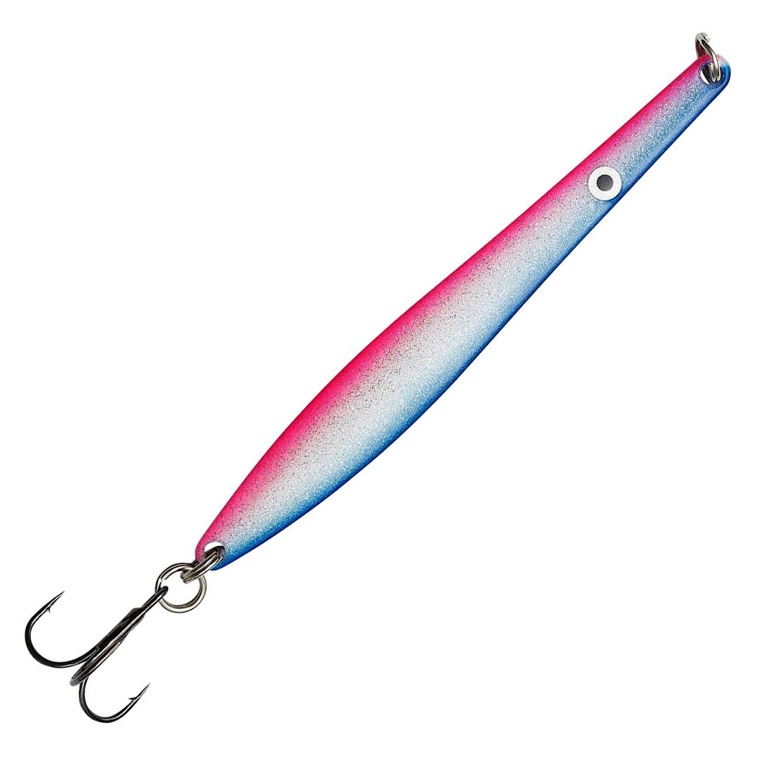 Kinetic Silver Arrow 20 g skeddrag Blue Silver Pink UV