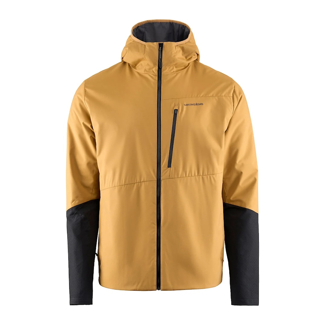 Grundens Turbulence Hybrid Hoodie Whiskey huvtröja / jacka S