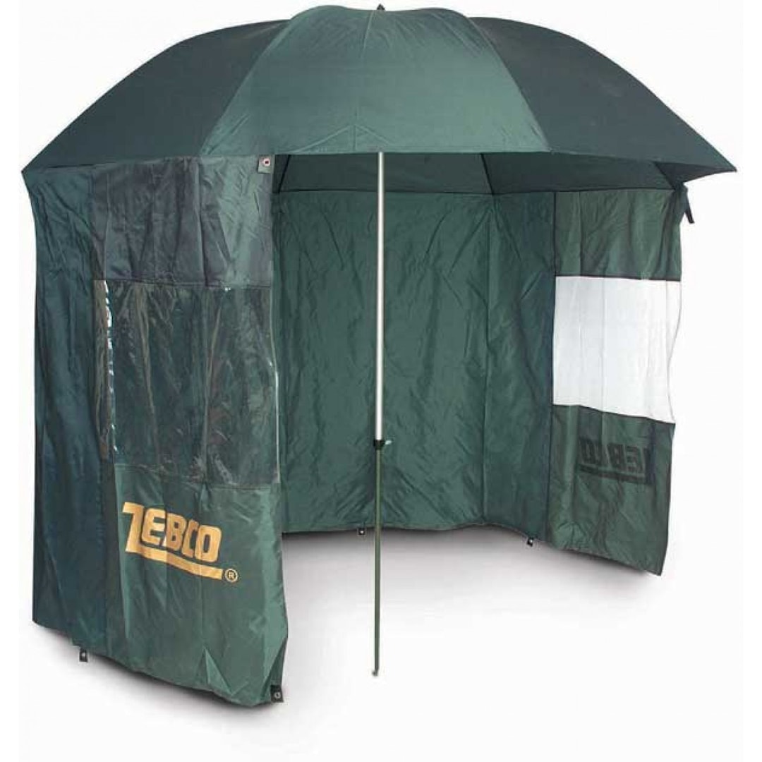 Zebco Storm Umbrella paraply, grönt