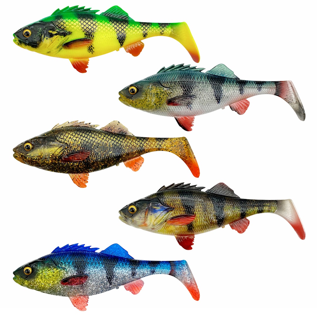 Savage Gear 4D Perch Shad 17,5 cm sortiment 5 st