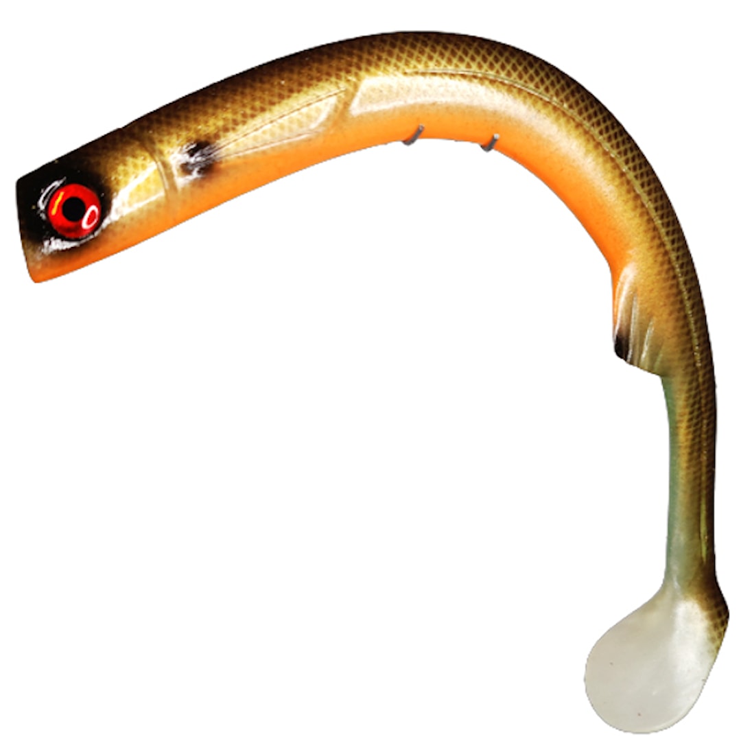 Läs mer om Polarbite Beta Shad 30 cm Shaiba Roach