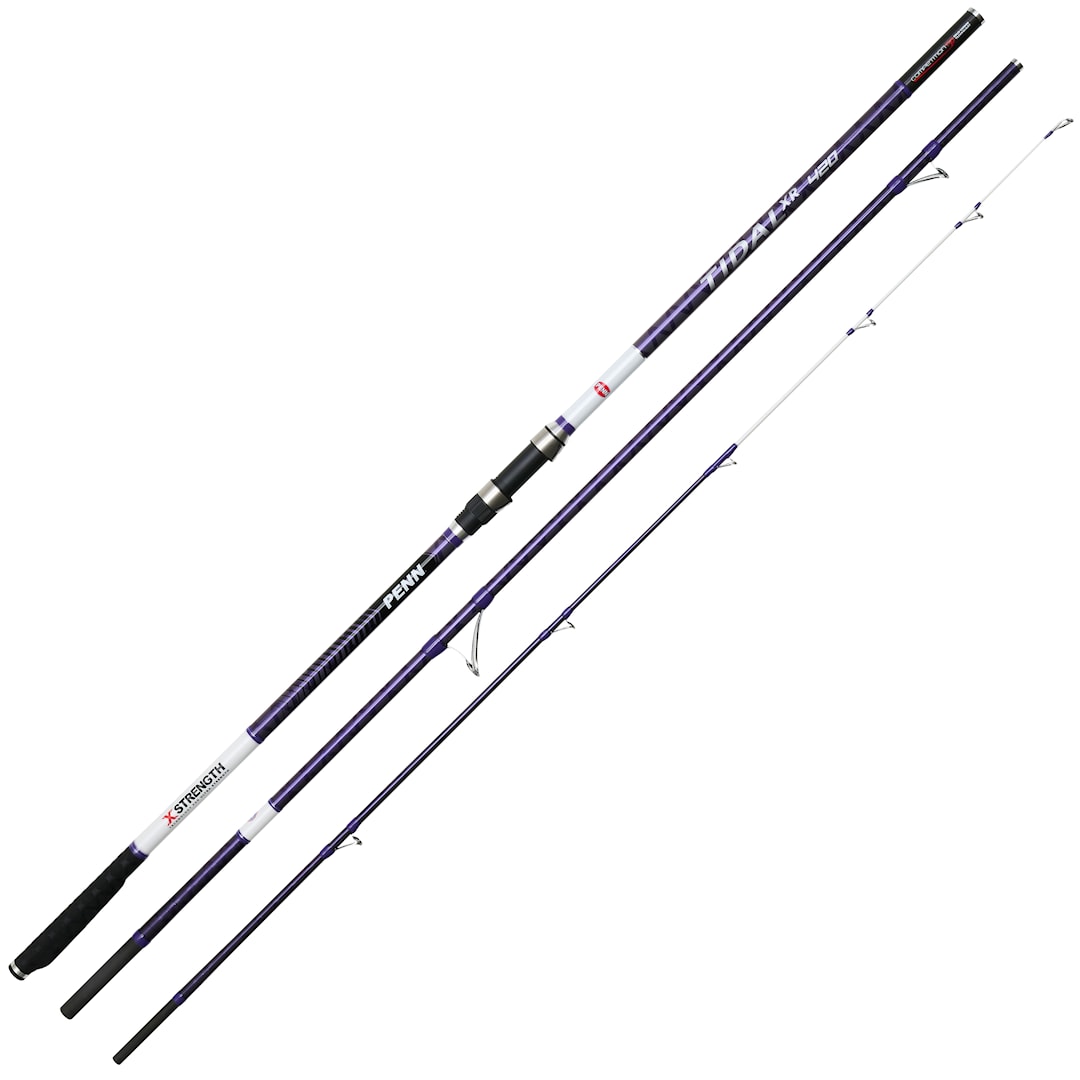 Läs mer om Penn Tidal XR Solid Carbon Tip Lowrider haspelspö 420 cm 50-200 g 3-delat
