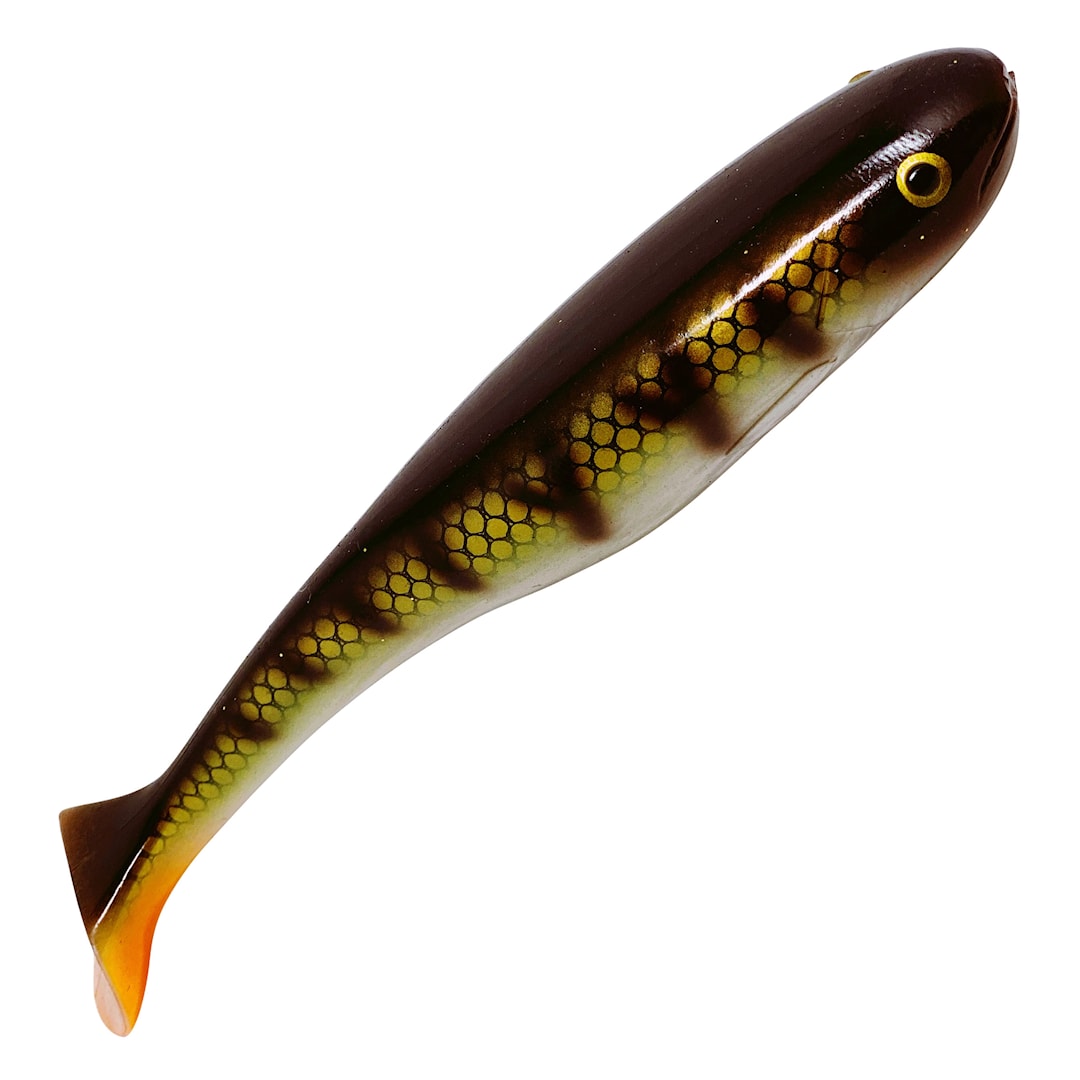 Gator Catfish Paddle 22 cm fiskjigg Natural Perch