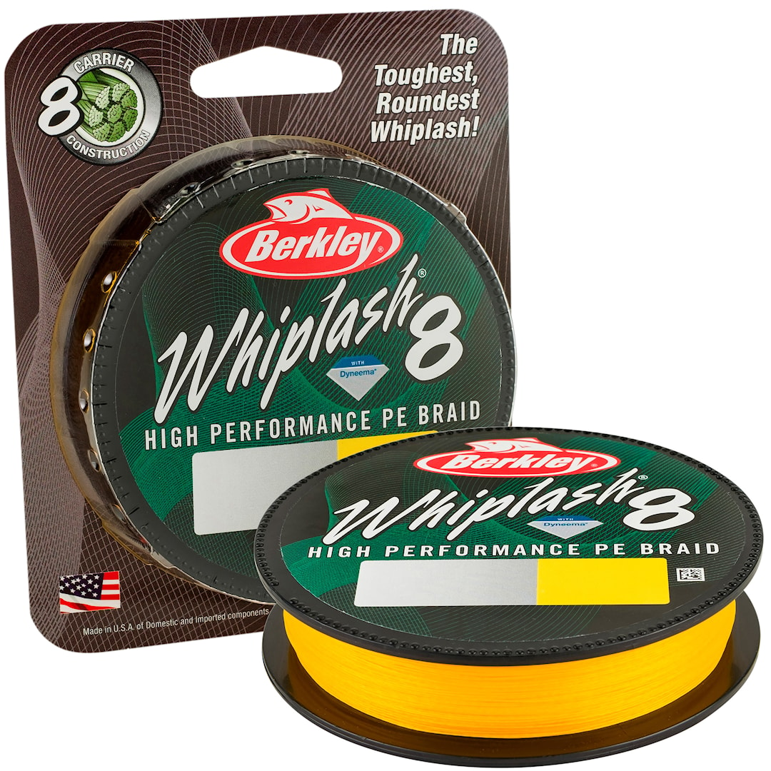 Berkley Whiplash 8 Yellow 150 m kuitusiima