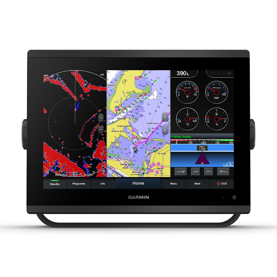 Läs mer om Garmin GPSMAP1223 kartplotter