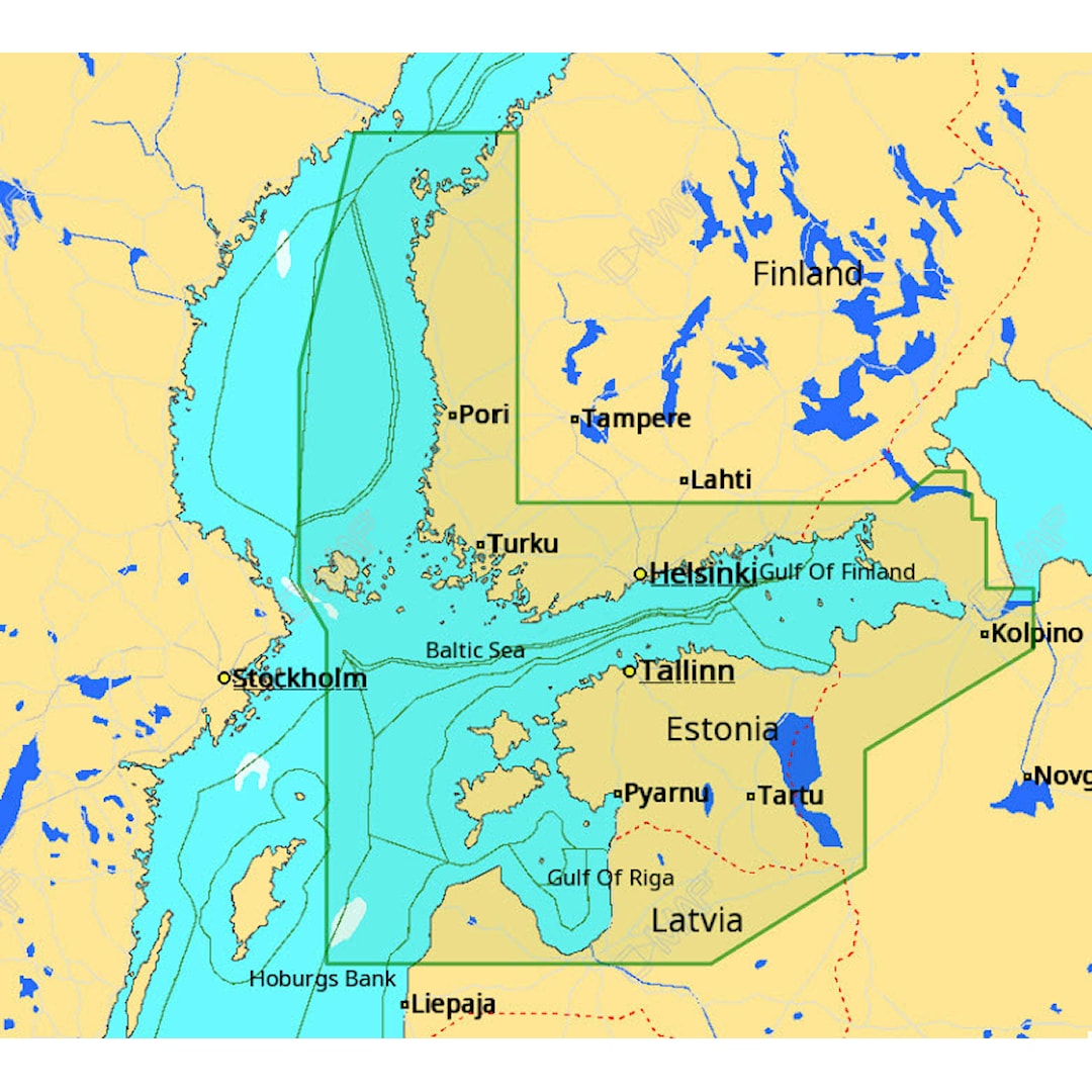 C-MAP Discover Finska viken och Åland sjökort M-EN-Y212-MS