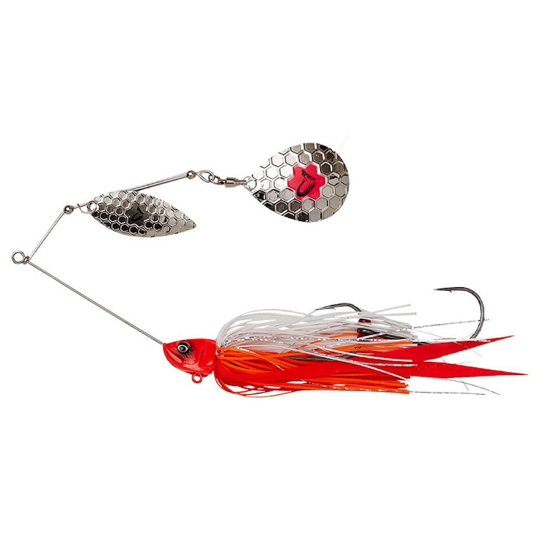 Savage Gear Da Bush Spinnerbait 55 g Red Head Silver