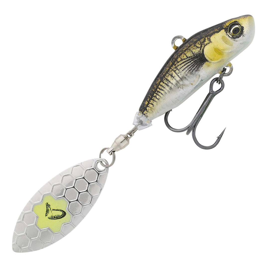 Läs mer om Savage Gear 3D Sticklebait Tailspin 9 g GS AYU