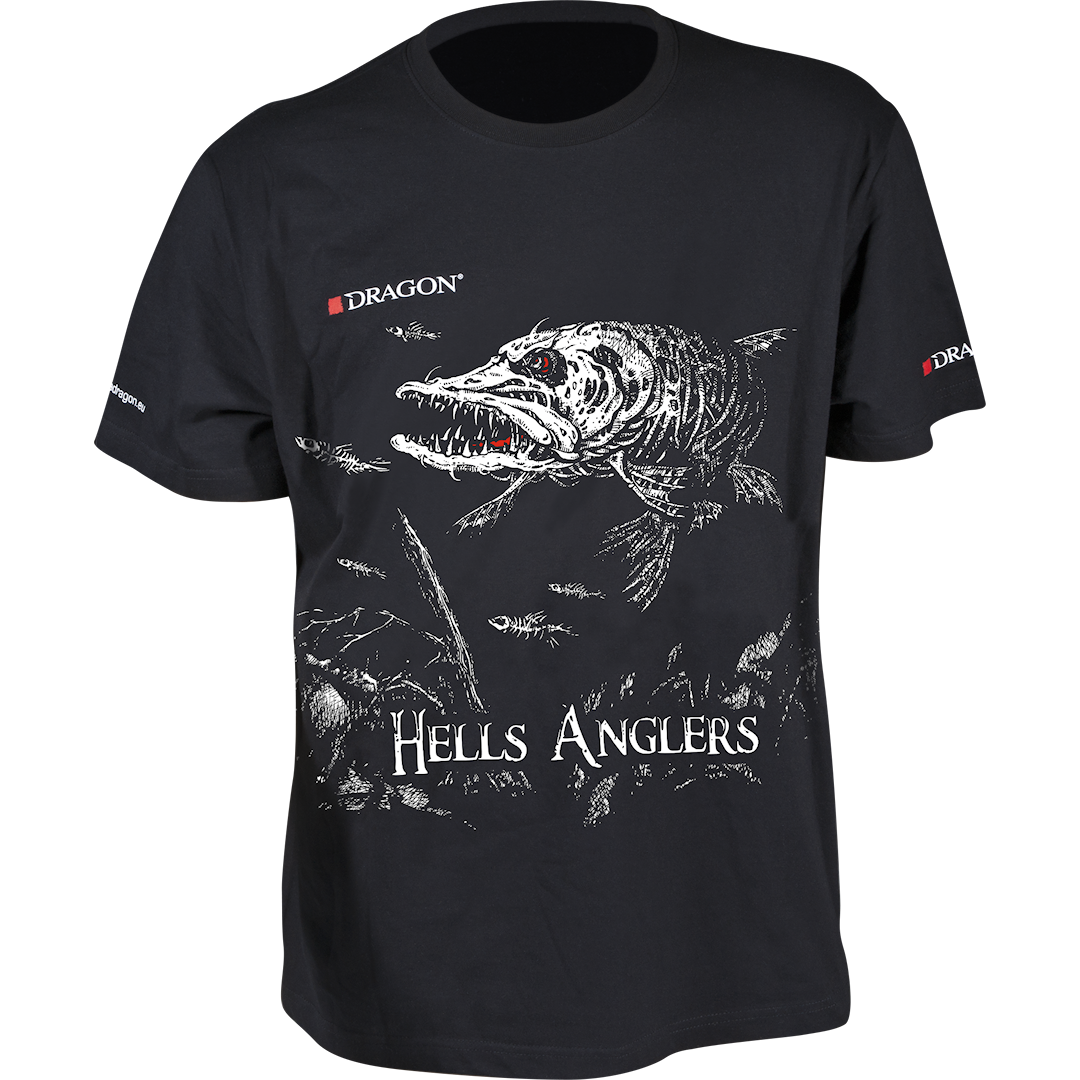 Dragon Hells Anglers gädda T-shirt