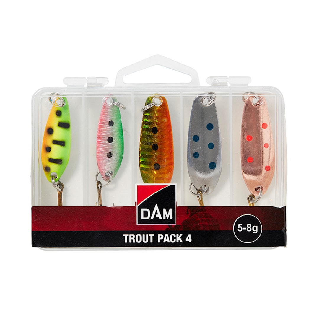 DAM Trout Pack 5-10 g 5-Pack skeddrag