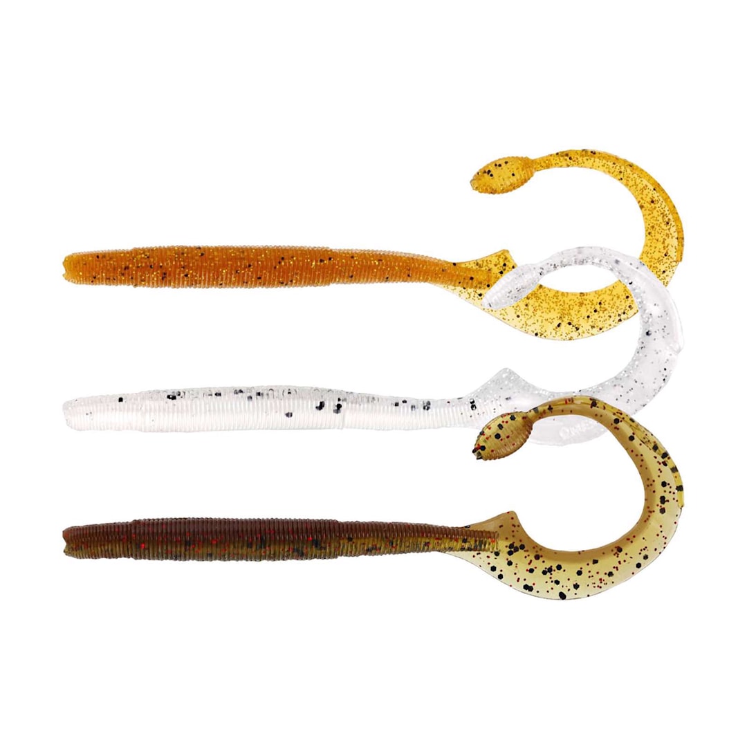 Westin NED Worm Curl Clear Water Mix 12 cm jigg 5 st/pkt