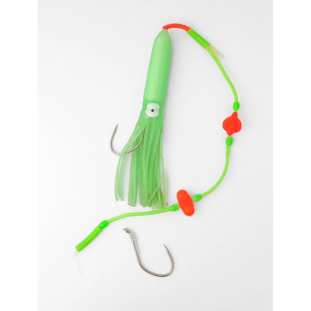 Läs mer om Fladen Ling / Lump Cod Luminous Octopus Rig