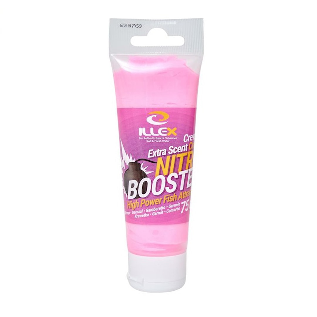 Läs mer om Illex Nitro Booster Cream doftkräm räka / rosa