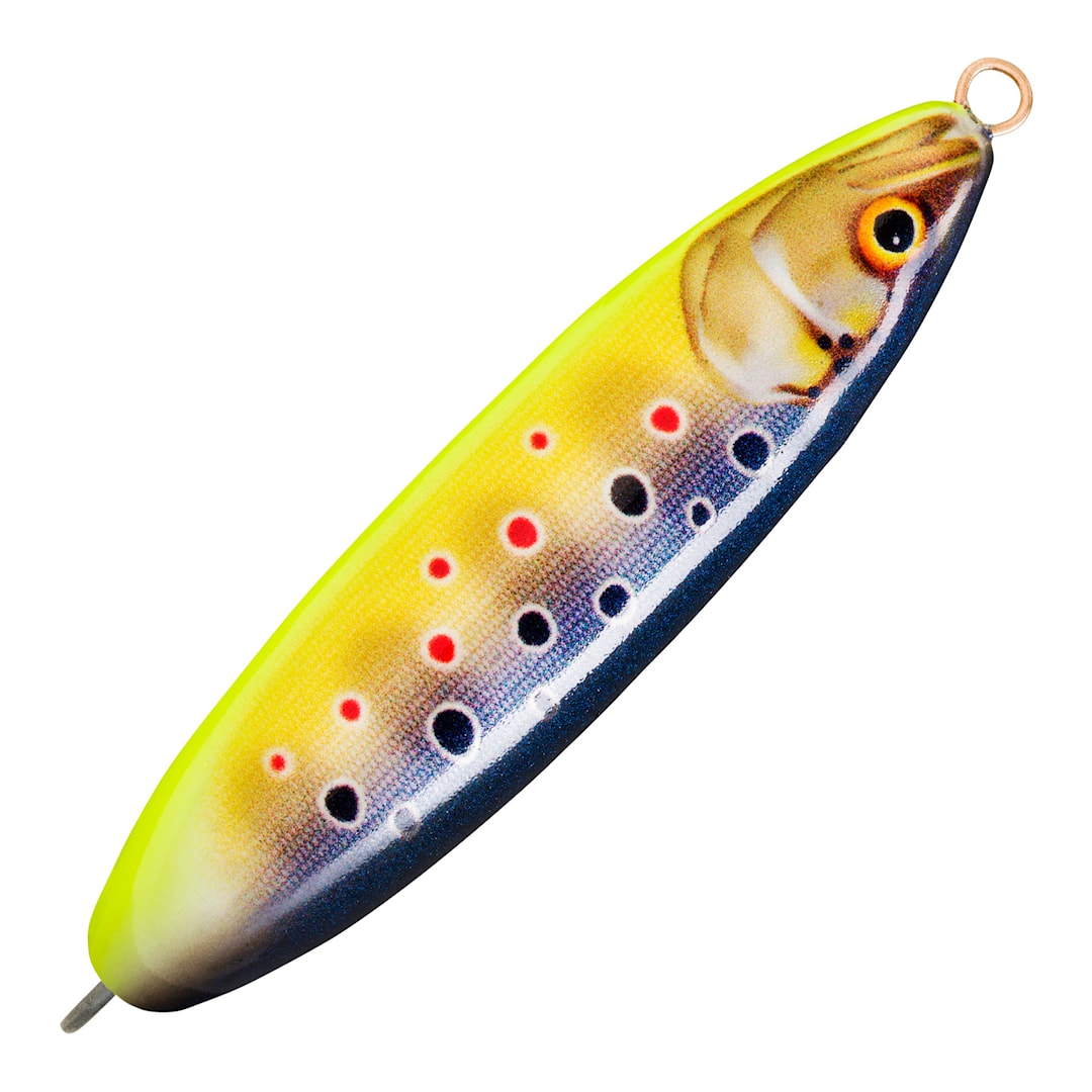Rapala Weedless Minnow Spoon 8 cm 30år specialfärger Artistic Trout