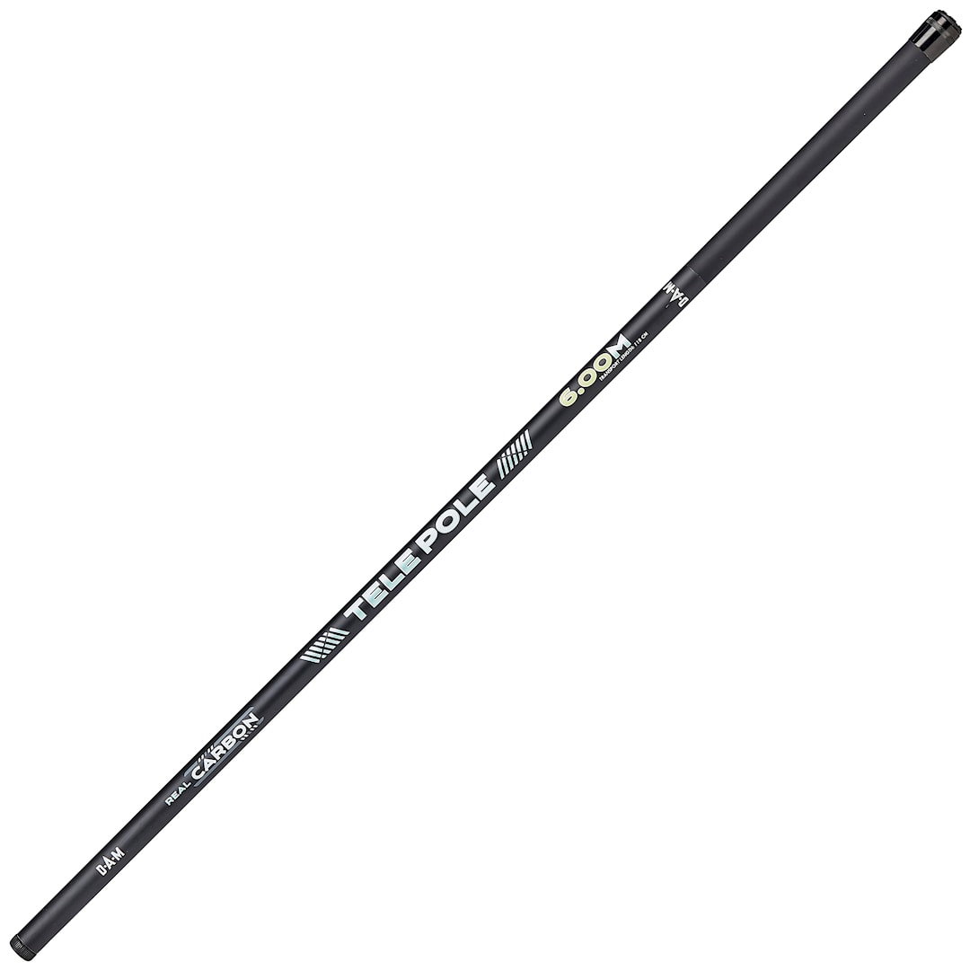 Läs mer om DAM Real Carbon Tele Pole metspö 600 cm